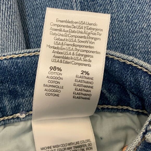 MOTHER superior the fly cut tomcat roller jean in crashing - Picture 13 of 13